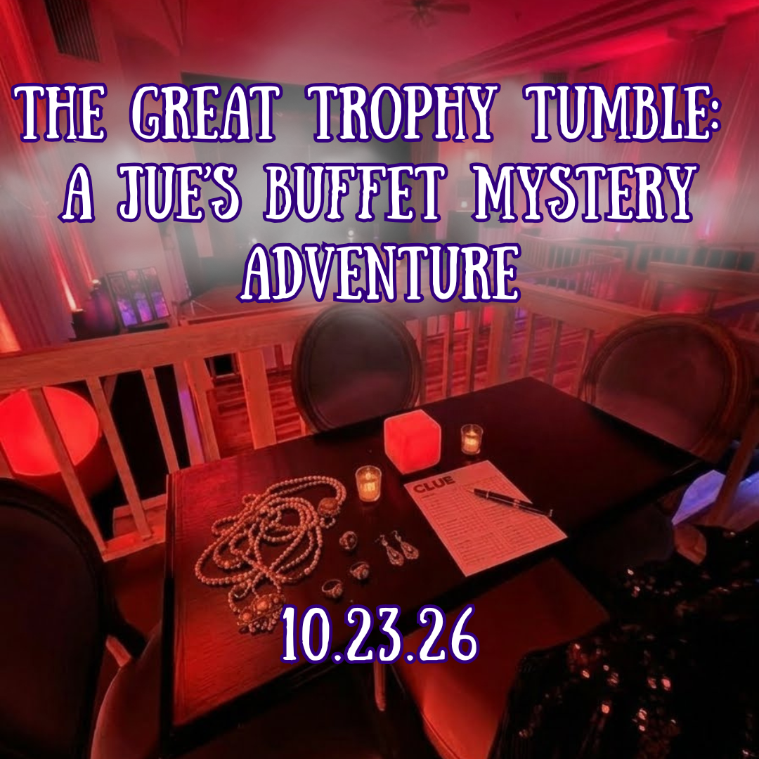 The Great Trophy Tumble! A Jue's Buffet Mystery Adventure