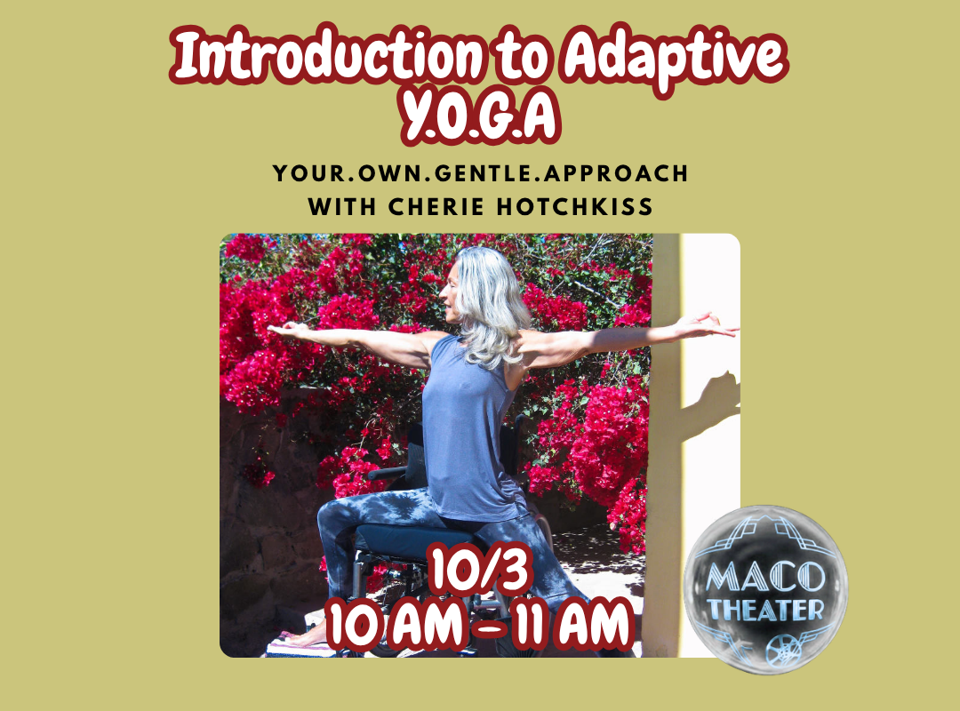 Introduction to Adaptive Y.O.G.A with Cherie Hotchkiss