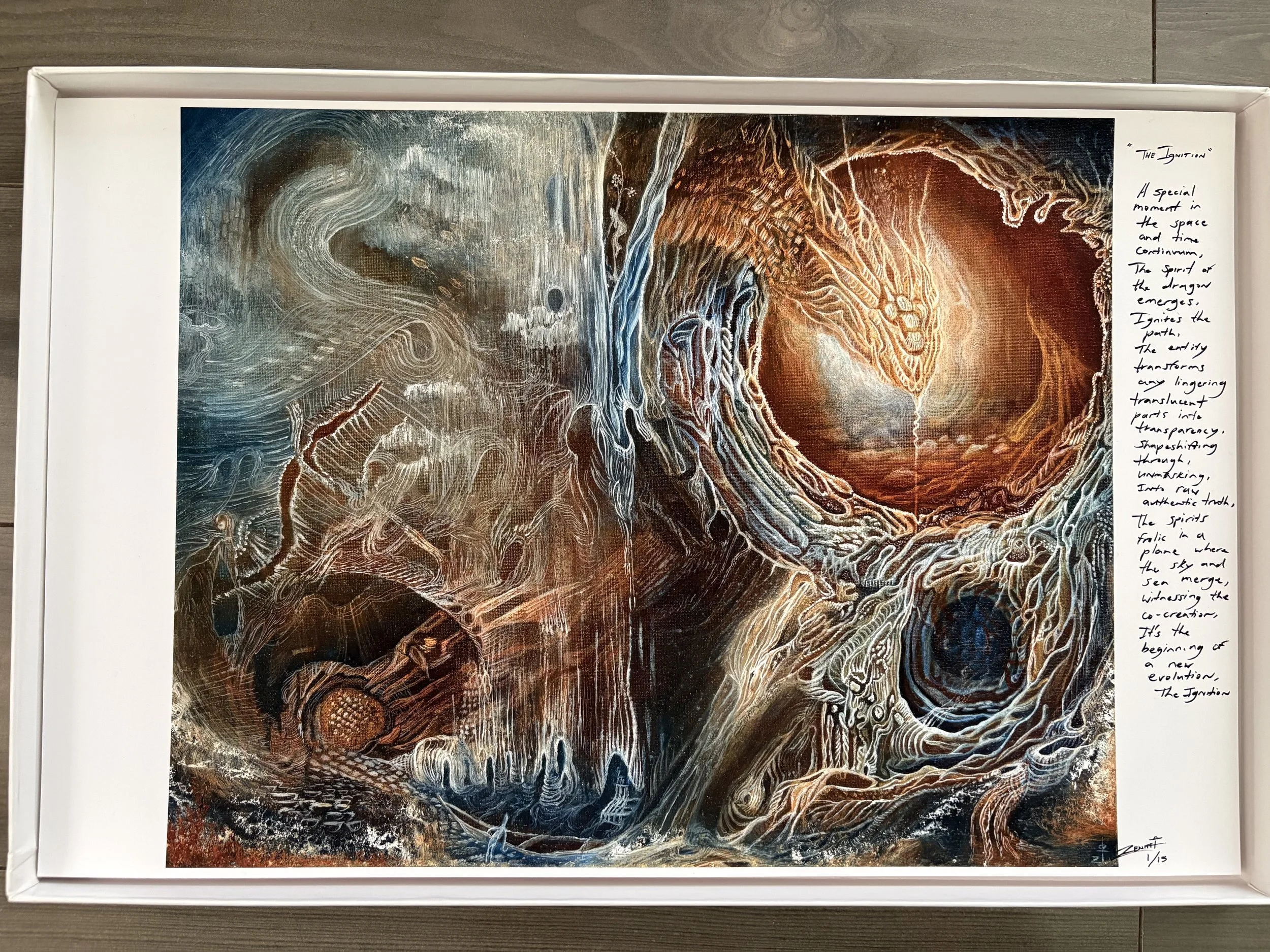 "THE IGNITION" PRINT 11 x 17