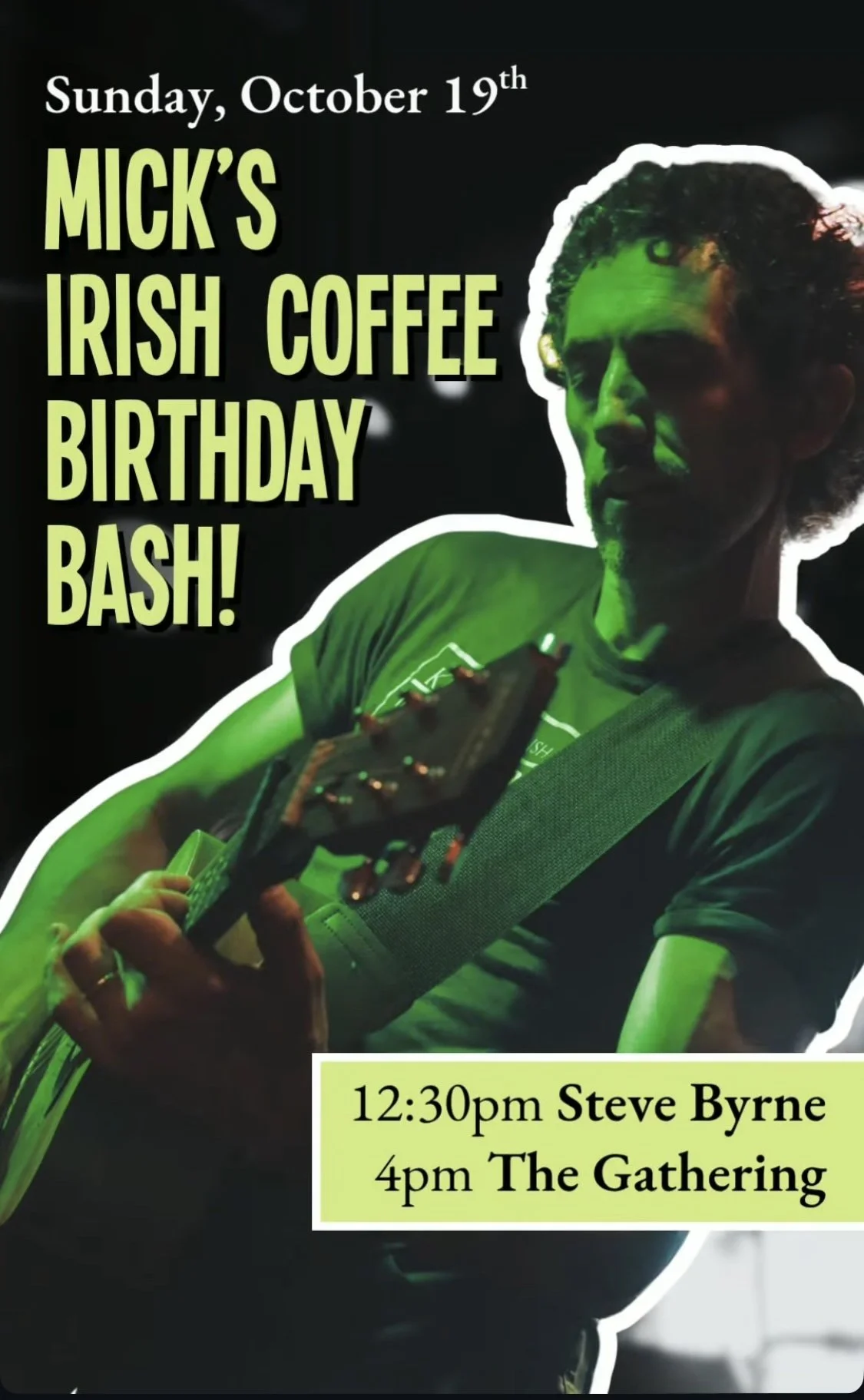 Irish Murphy’s Sunday Brisbane - Mick’s Irish Coffee B’day Bash!