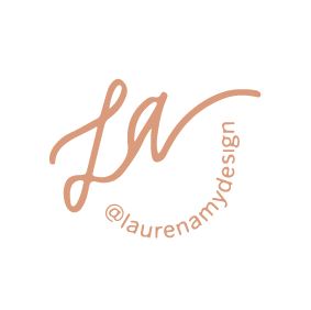 Lauren Amy Design LA logo