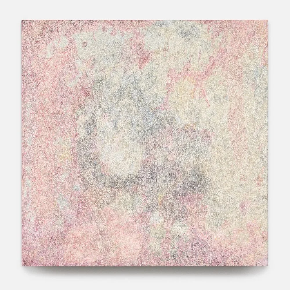 Two-tone, Oil on linen over panel, 16 inches x 16 inches, 2023