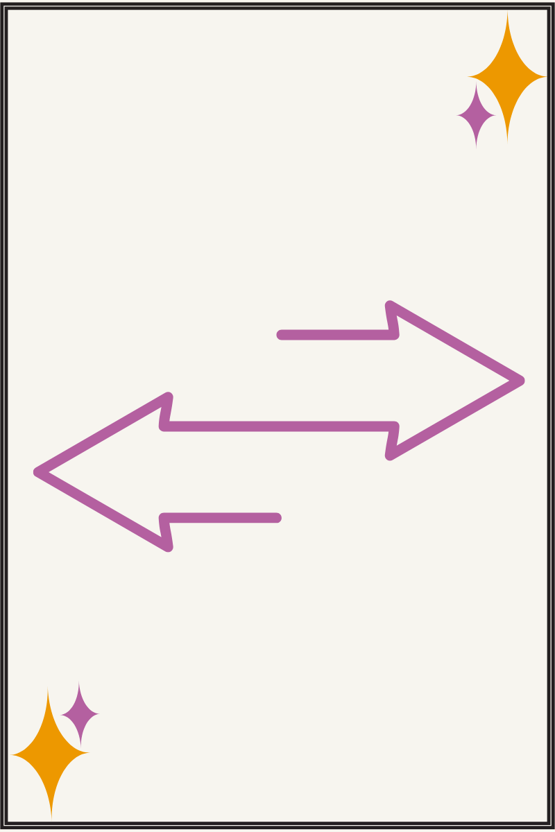 Diagram illustrating bilateral stimulation used in EMDR therapy