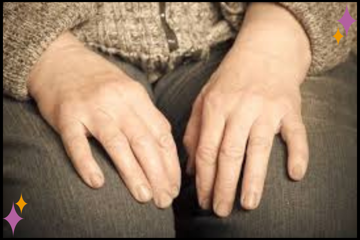 A therapist pausing to breathe and ground before a session.