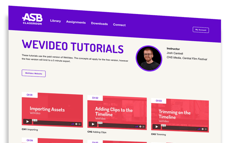 ASB Classroom — ASB | Curriculum and Professional Development for Video ...