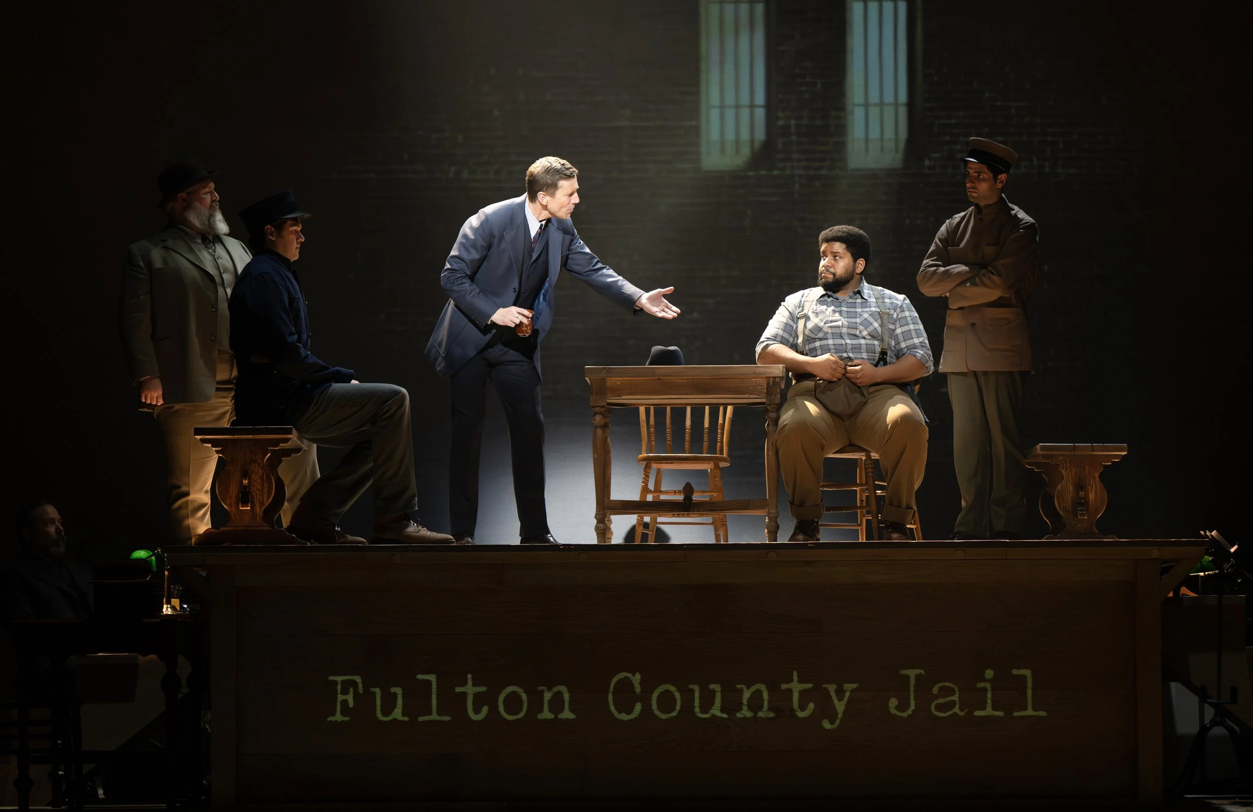 0088 - Jason Simon, Ben Cherington, Andrew Samonsky, Robert Knight and Ethan Riordan in the National Tour of PARADE, photo by Joan Marcus.jpg