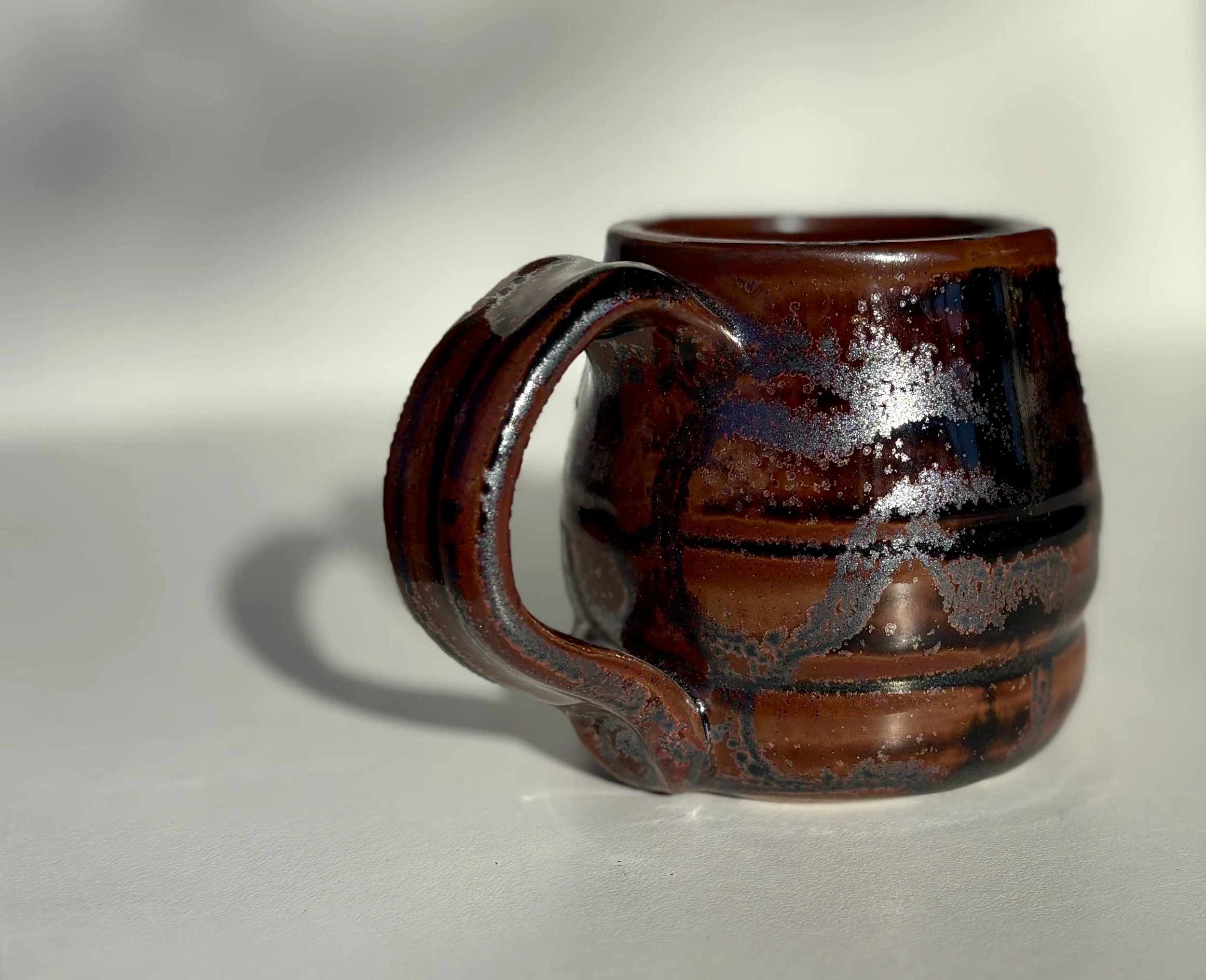 Black Mini Doodle Mug