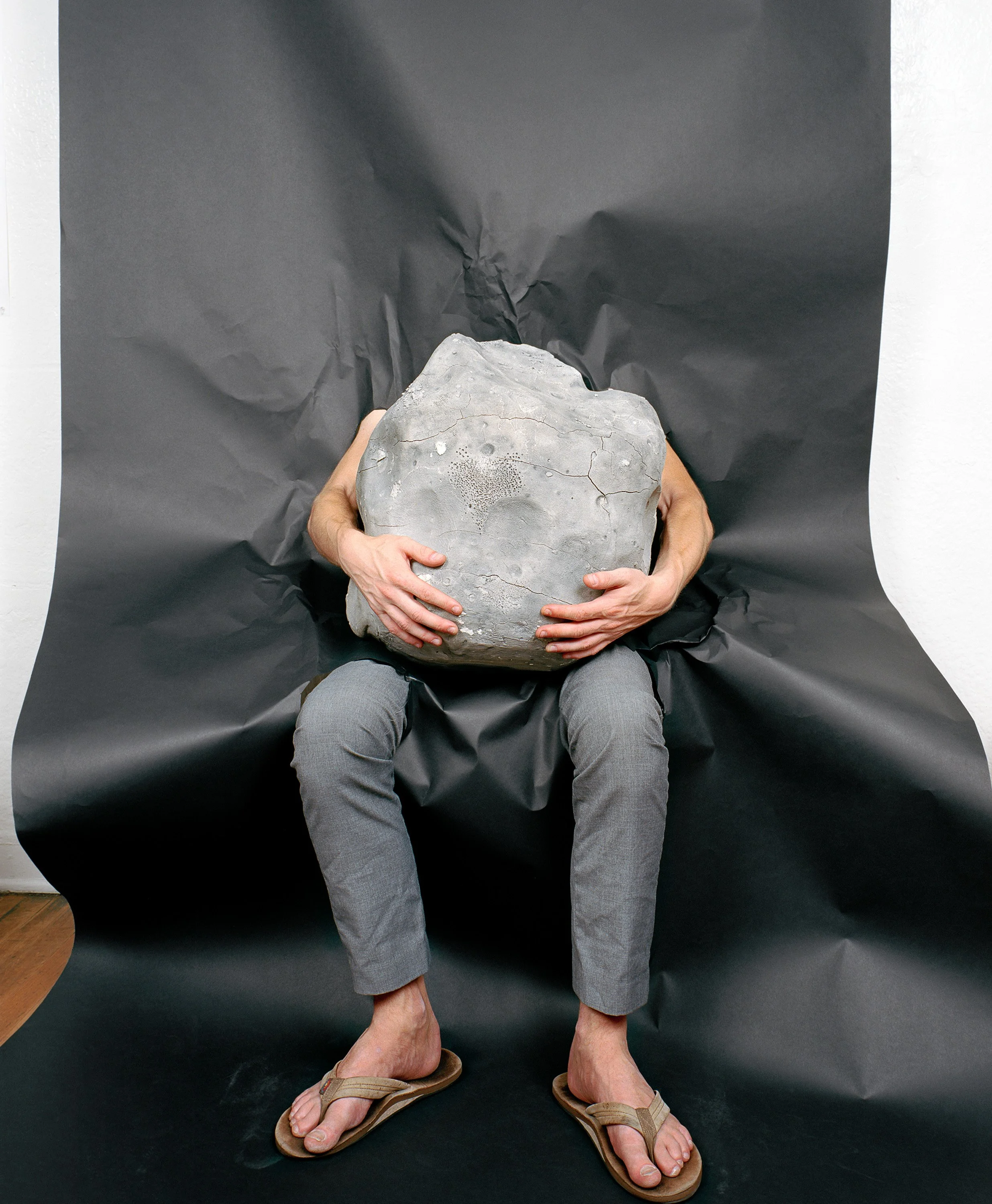 Self-portrait as Asteroid (detail), 2018