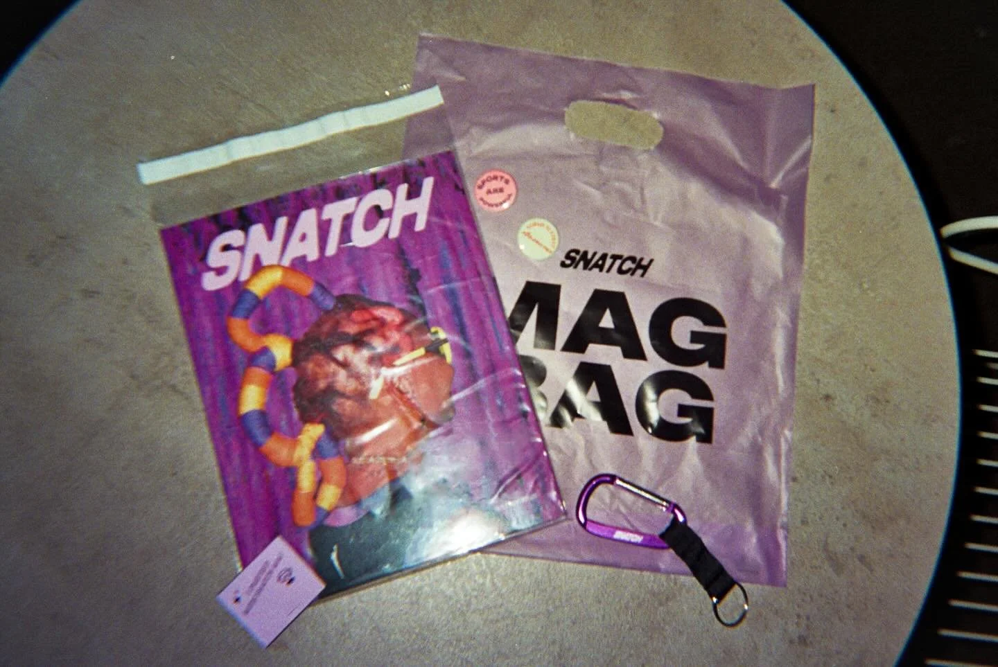 Throwback to last months @snatchmagazine release party!! 🥳 

I had an awesome time attending and getting to see some of my photos in print.🥹 I didn&rsquo;t manage to get a film photo of the spreads I was featured in, but did manage to take a v blur