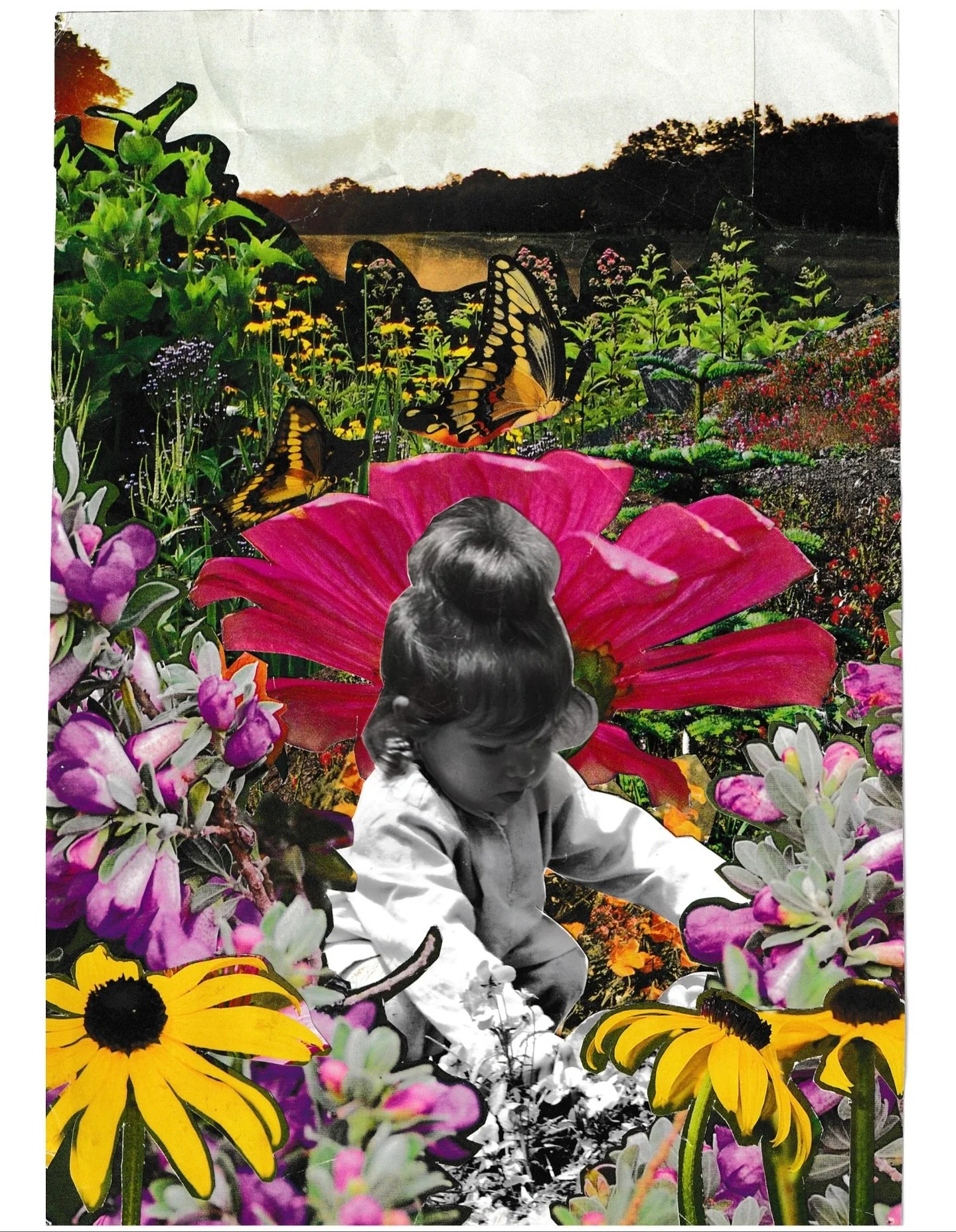Today is my 9th month on T 🥳🫄

I made May Baby (slide 1) back in my senior year of hs and Bloom (slide 2) only a month and change into starting T. Both were in conversation with each other and showcased in @strayhousemag &rsquo;s second issue cover