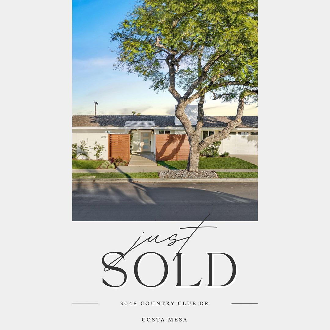 Congratulations to my clients who worked so hard to make this home special! We closed escrow with an amazing price over list.🎉

Represented the seller
Danielle Hesley
Homesmart Evergreen Realty
#01742273

#orangecountyrealtor #luxuryhomes #luxurypro