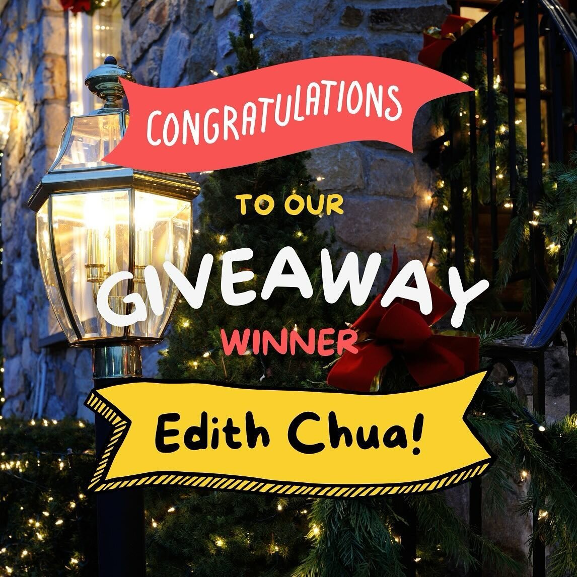 Huge congratulations to Edith Chua @anchoressinthecell who has won TWO tickets to Christmas with ROS on 15 Dec at 7.45pm at SOTA Concert Hall!
