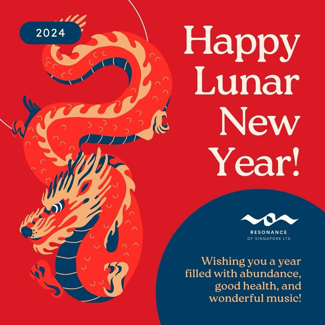 ROS wishes everyone a blessed Lunar New Year! 🧧 🍊🍊 🧧 

Your constant support has been a driving force behind our commitment to building a stronger Singapore through music! Cheers to a prosperous and joyous year of the Dragon!
