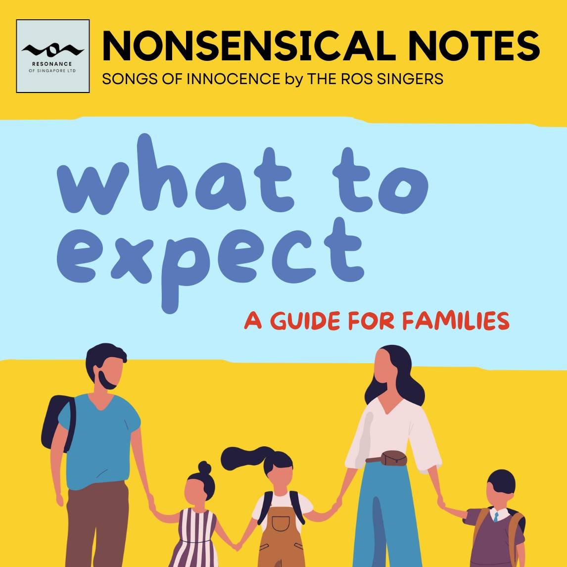 Did you know that NONSENSICAL NOTES is ROS's first all-age, child-friendly concert? And when we say all-age, we really do mean all-age. There's nothing better than a fun and educational day out with your family - so bring your young, younger, and you