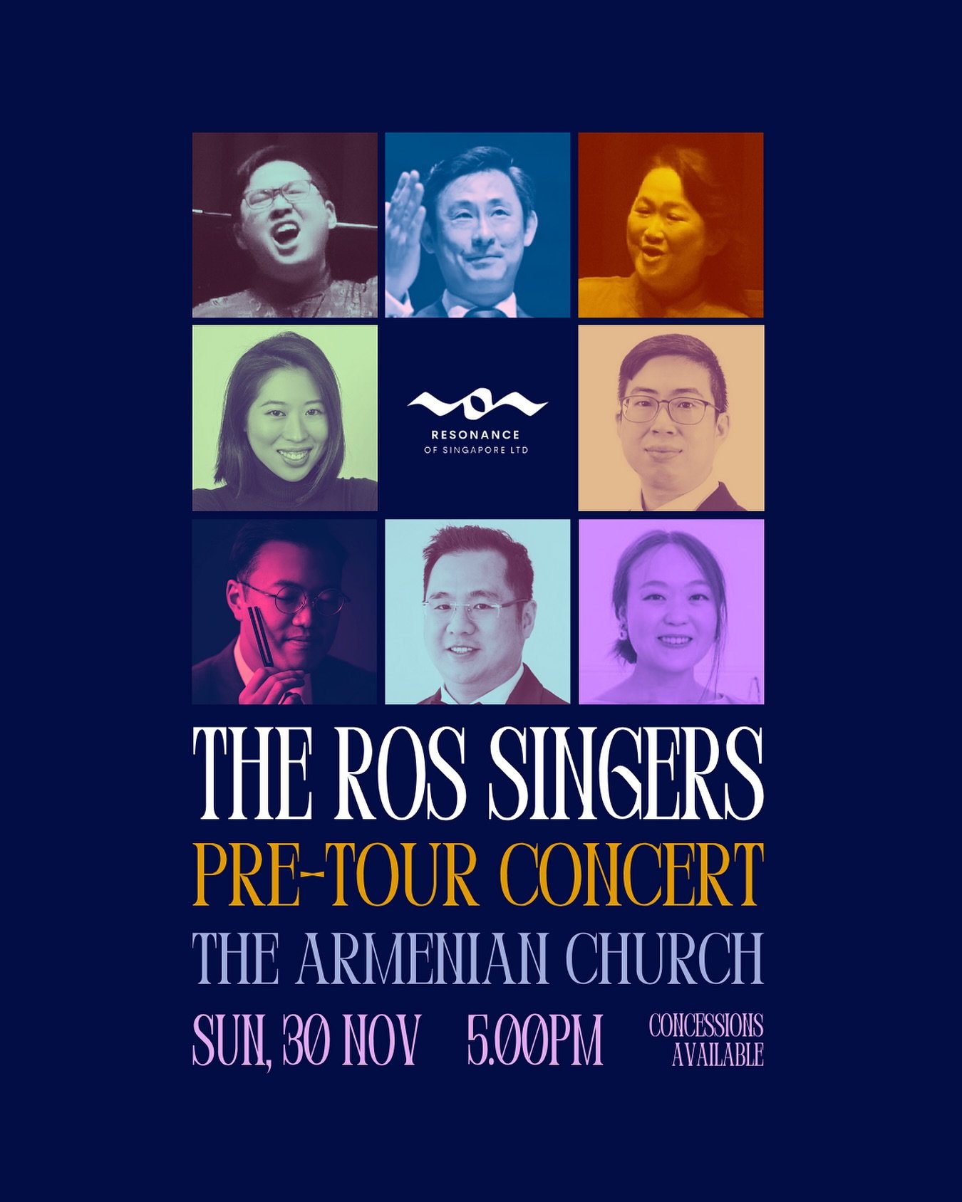 ✨ A special one-evening-only concert before we fly to Taiwan ✨

Before The ROS Singers head off for our very first international tour, we&rsquo;re sharing our full programme right here at home &mdash; in the beautiful and historic Armenian Church. To