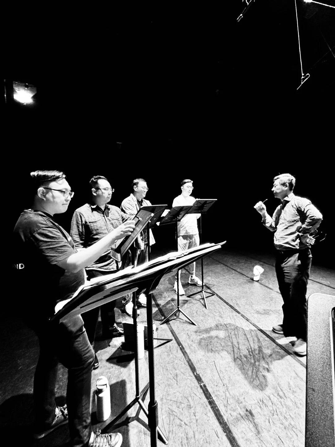 BTS at @nationaltaichungtheater before our concert this evening 🥁🎶🙌🏼 excited to bring our music to new audiences this evening!