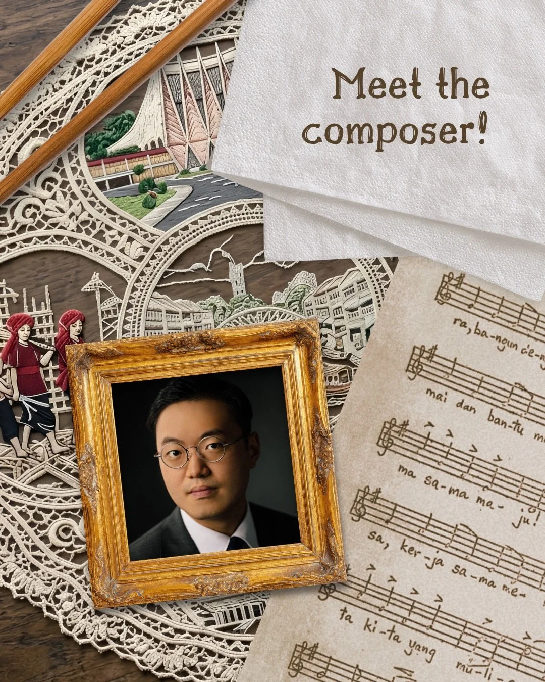 What happens when poetry becomes music? 🎼📖

For composer and ROS singer John Lee, Night Journeys began with an afternoon spent reading the poetry of Aaron Lee, and hearing musical ideas emerge from the page.

Premiered for the first time at Our Mem