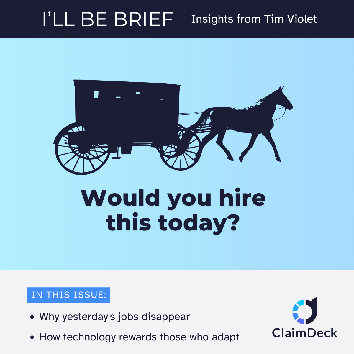 The Next Obsolete Job