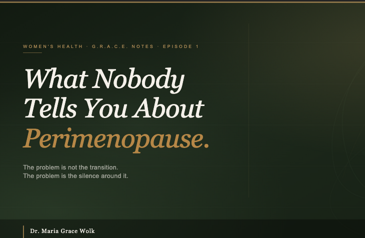 What Nobody Tells You About Perimenopause 