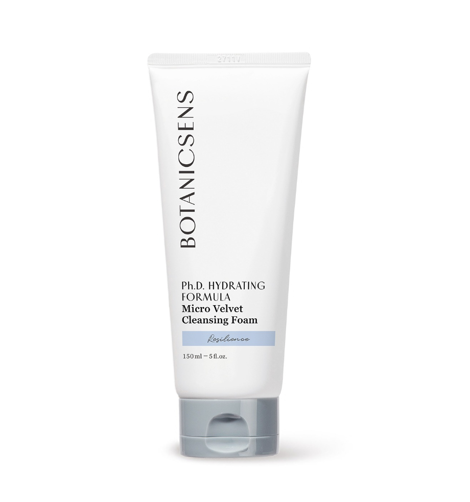 Korean Hydrating Velvet Cleansing Foam