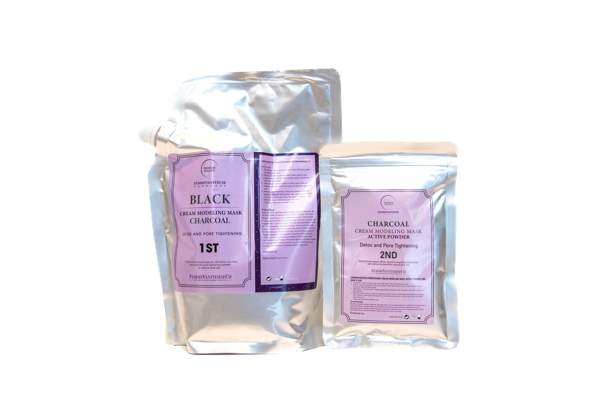 Korean Charcoal Jelly Mask  (Available Only for Student/Licensed Estheticians)