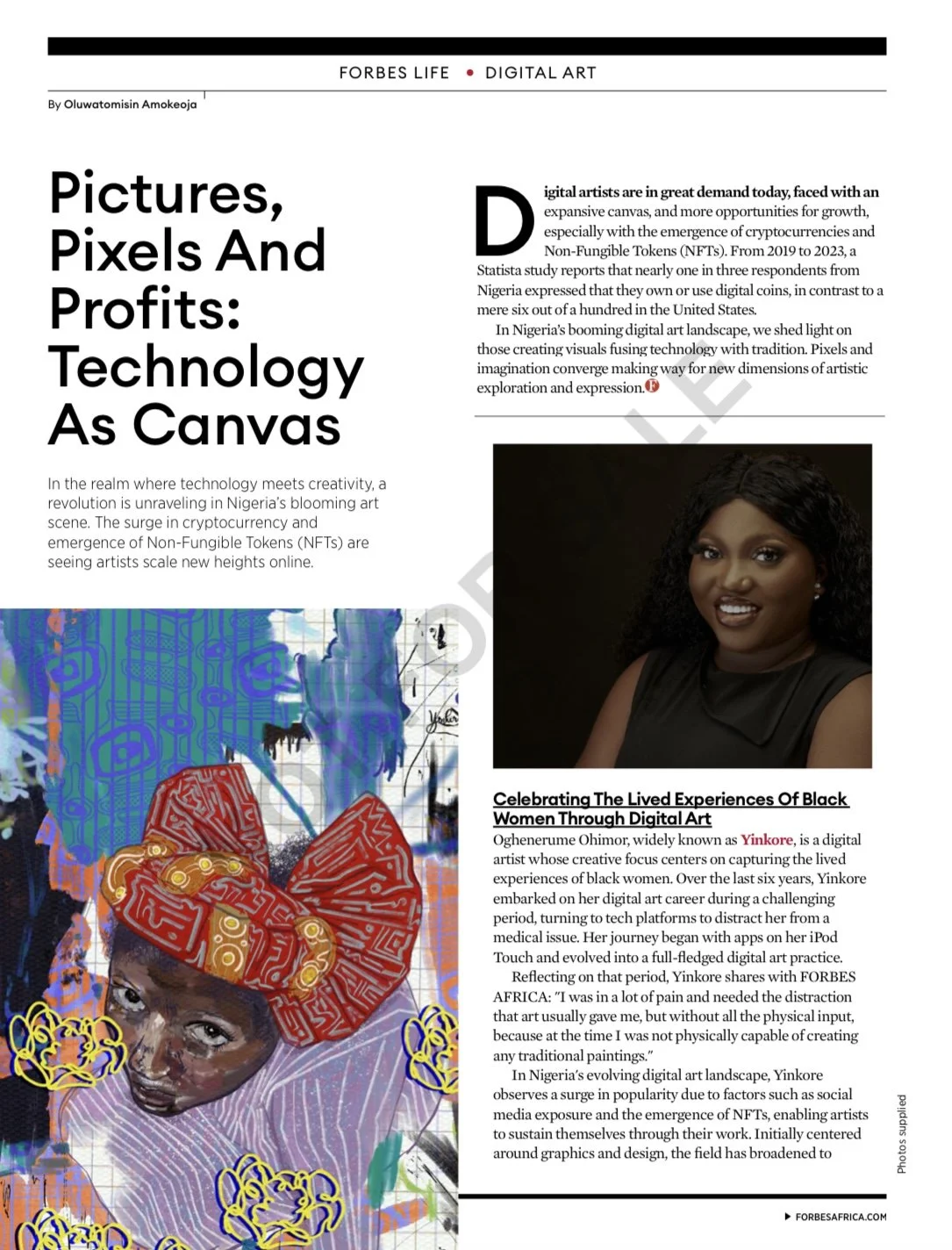 Forbes Africa, Oct/Nov 2023 Issue. Page 80. 
