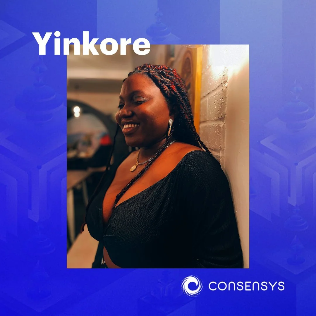 Kingsley Okonkwo, “FEATURES- Yinkore: The Digital Artist Bridging Law, Art, and Web3”, ConsenSys, October 25, 2023.