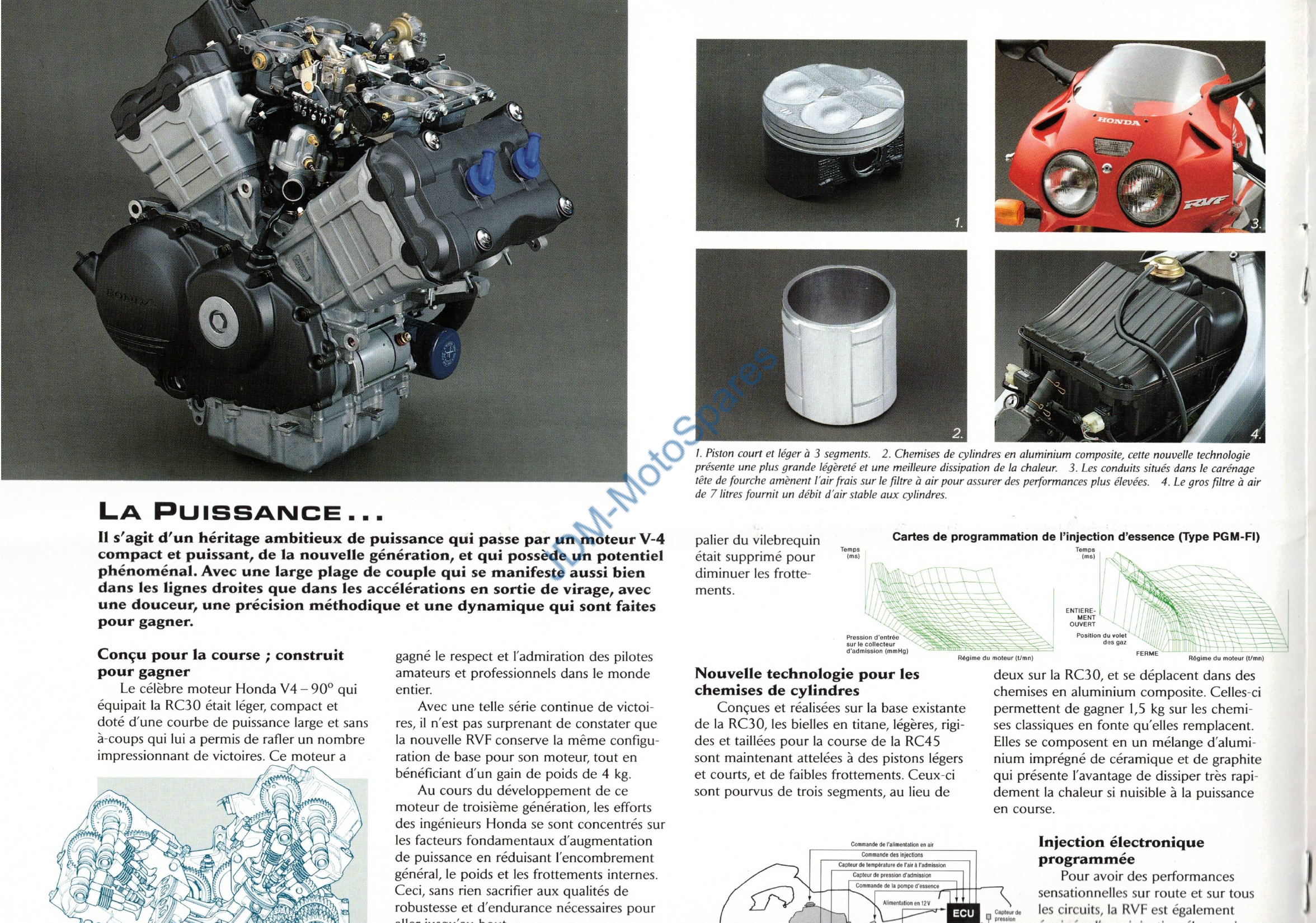 Honda RC45 (RVF750) Brochure - Page 7