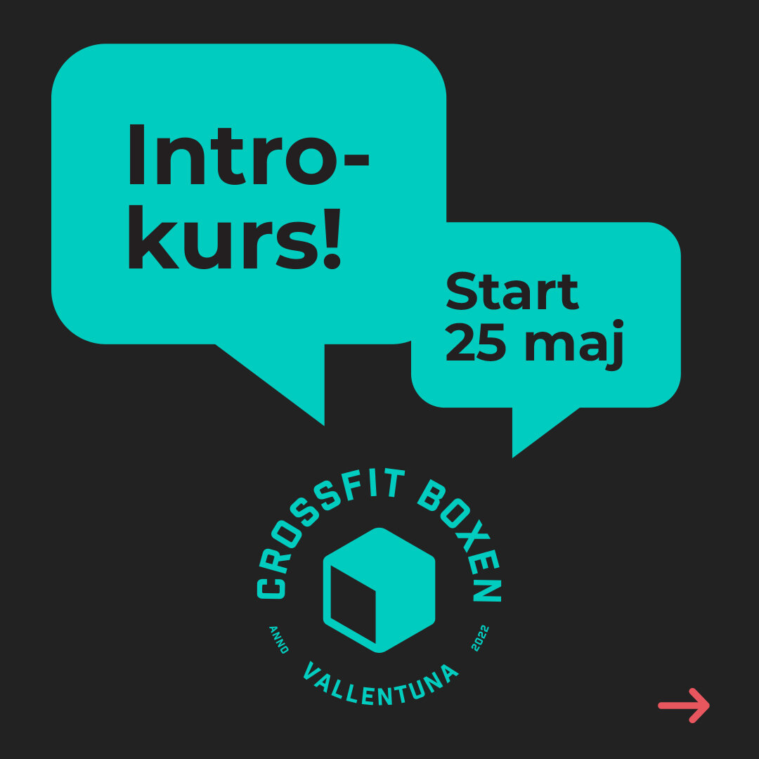 N&auml;sta kurs b&ouml;rjar den 25:e maj. Kursen ger dig p&aring; fem tillf&auml;llen om 90 minuter allt du beh&ouml;ver f&ouml;r att komma ig&aring;ng med CrossFit.

Vi g&aring;r tillsammans igenom grunderna i de vanligaste r&ouml;relserna och &ouml