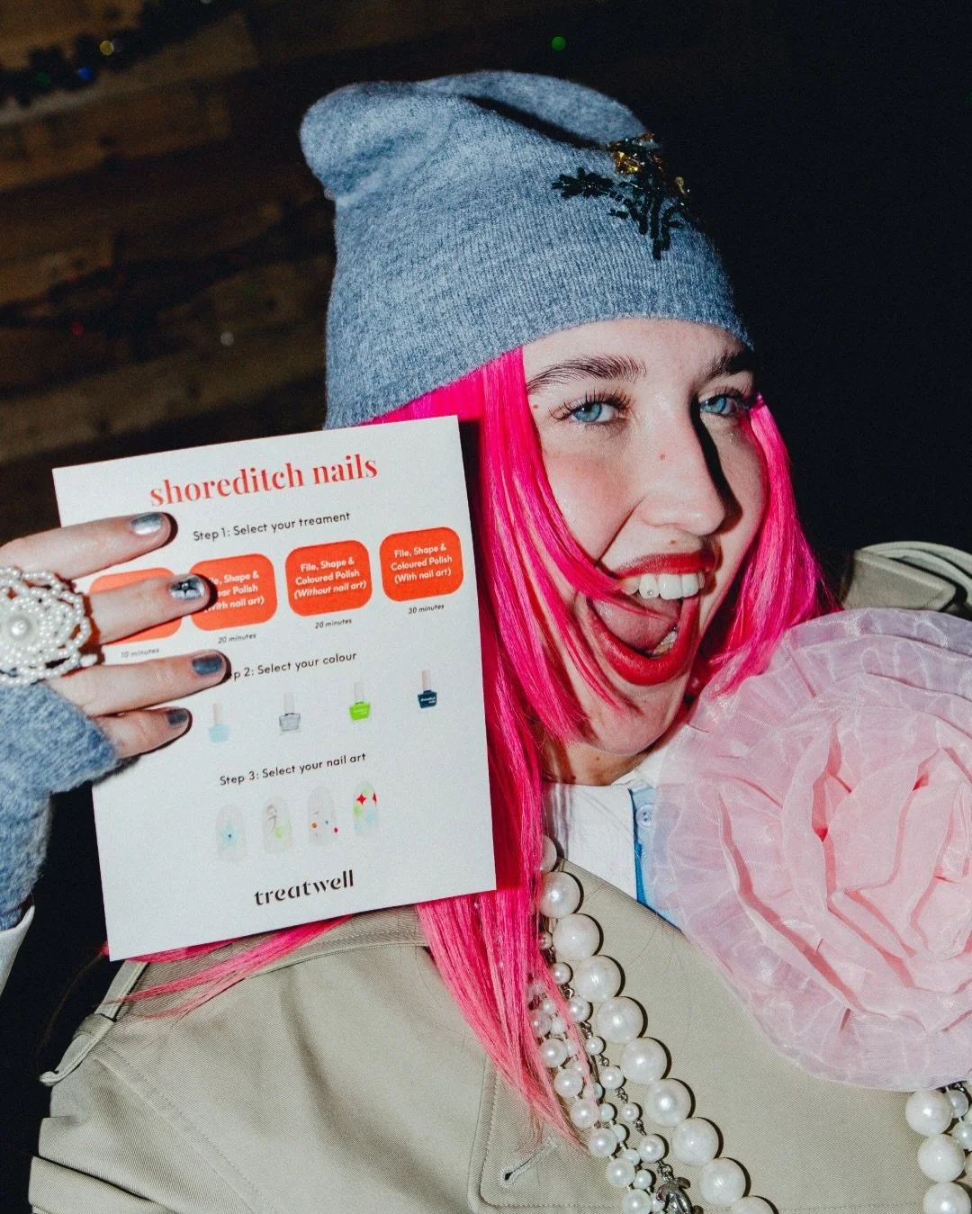 The @treatwell event to start of the festive season was a real sleigh! 🤭 

#shoreditchnails #treatwell #houseparty