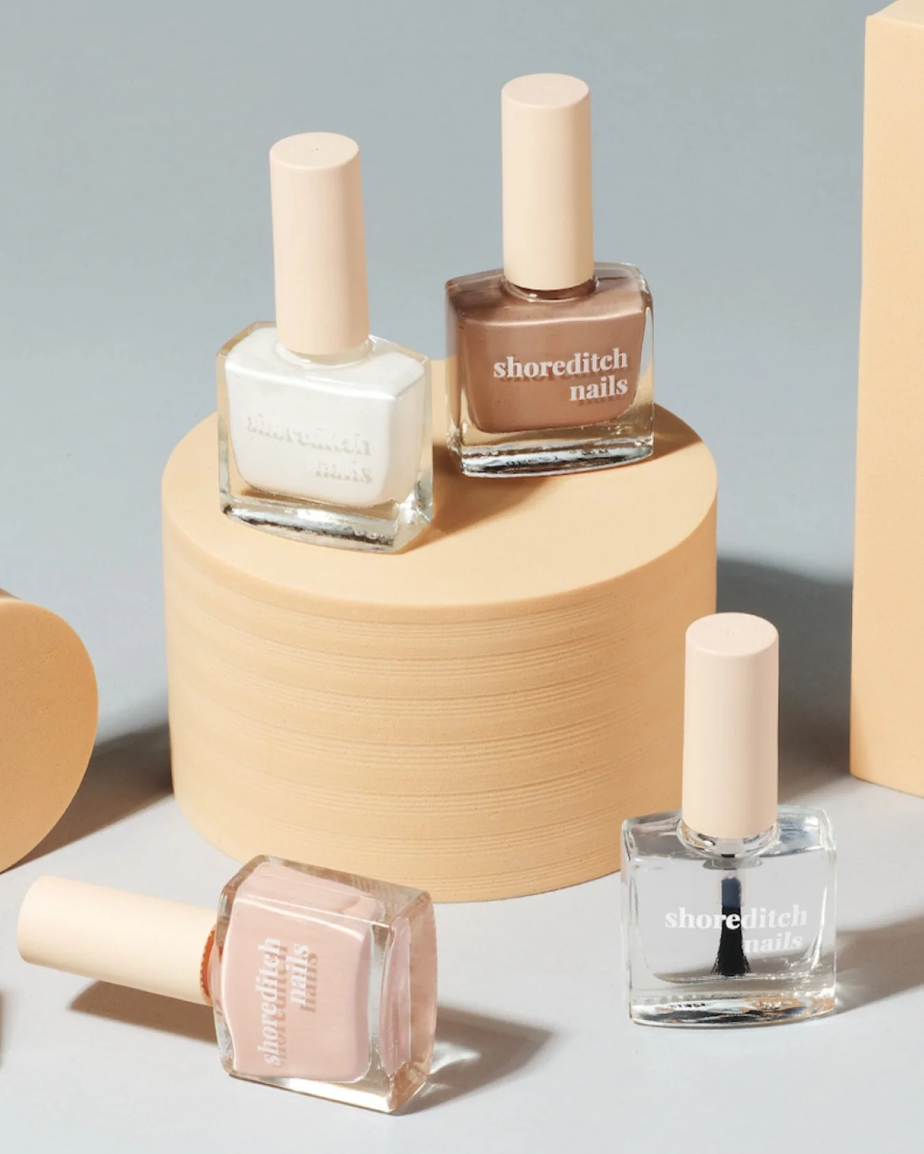 Your everyday neutral faves, now half the price! 💸

Shop the New Year&rsquo;s Discount now ✨

#shoreditchnails #nudepolishes #shoreditchnailspolishes