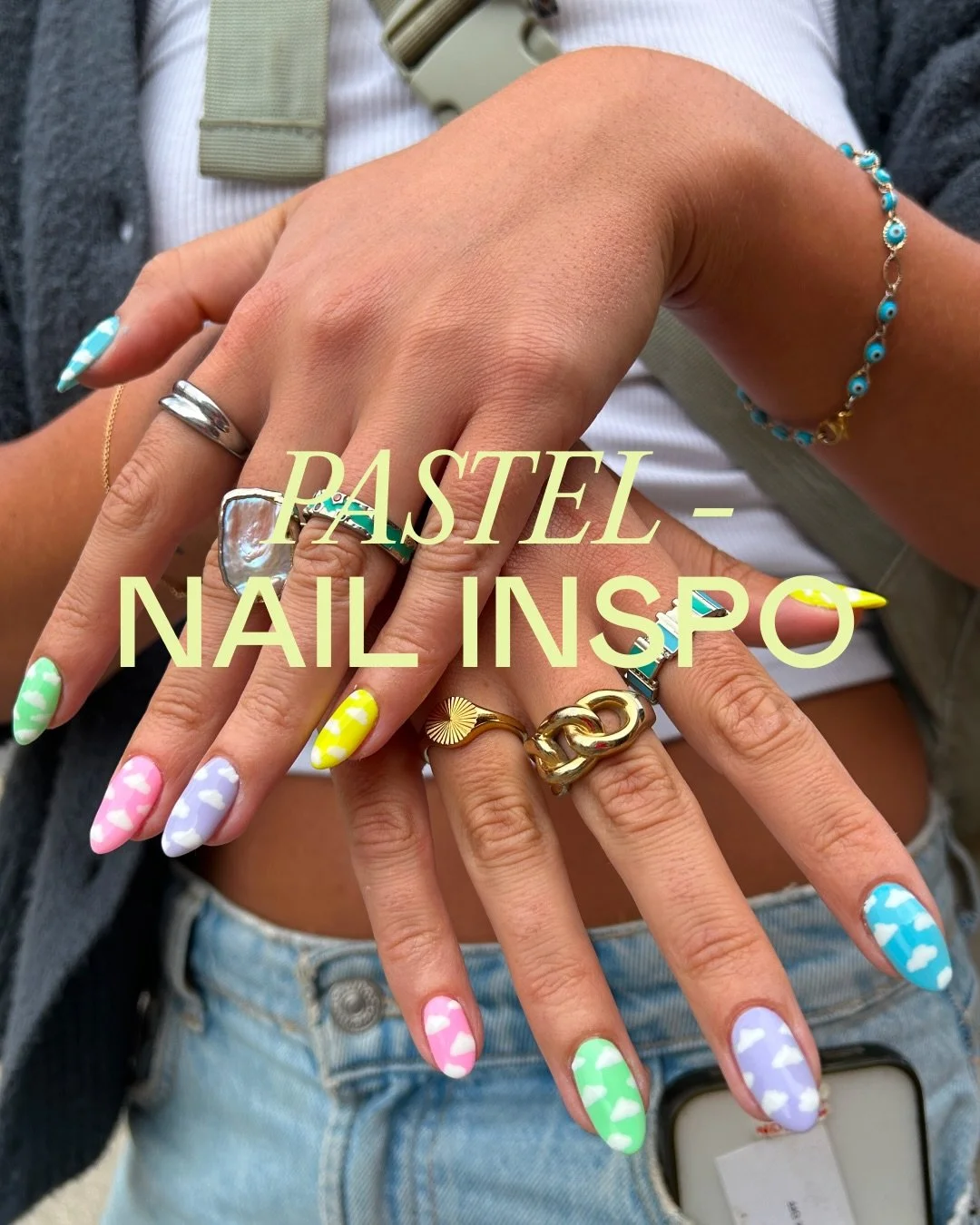 There were so many in our archive, we didn&rsquo;t know which to pick! 

Save these little rays of sunshine for your next appointment ☀️

Tell us, what&rsquo;s your favourite? 

1. Clouds
2. Gradient 
3. 3D ladybugs + watercolour 
4. French dots
5. S