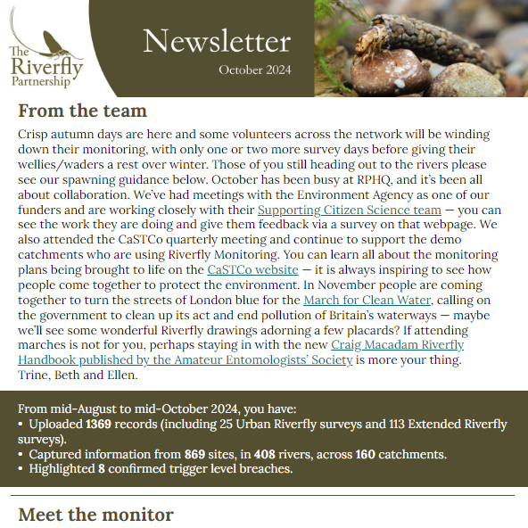 October newsletter
