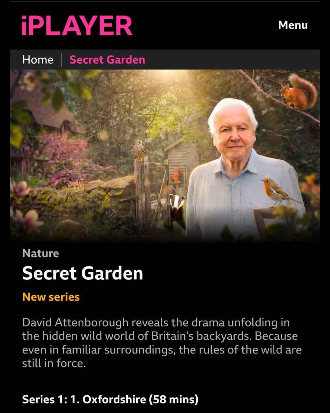 Did you catch the first episode of Secret Garden on the BBC over the Easter weekend? There was a lovely segment on mayflies about halfway through - well worth a watch!