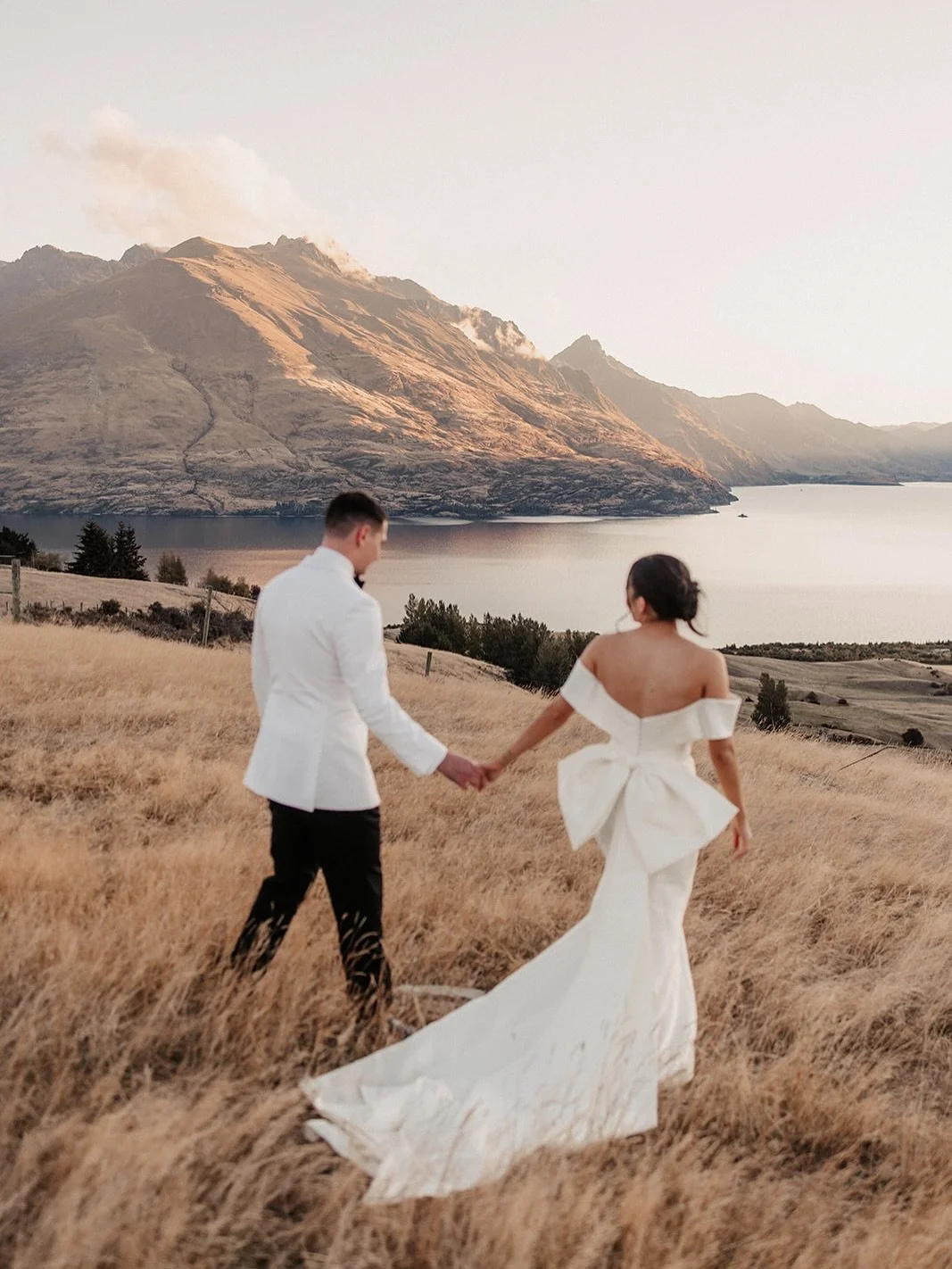 Alysha &amp; Nick 🖤

A romantic rainy ceremony turned epic golden sunset reception atop Deer Park Heights. A truly unforgettable day for a couple of absolute legends!

Couple / @alyshaabrov
Photography / @emilyrosehamilton 
Planning &amp; Styling / 
