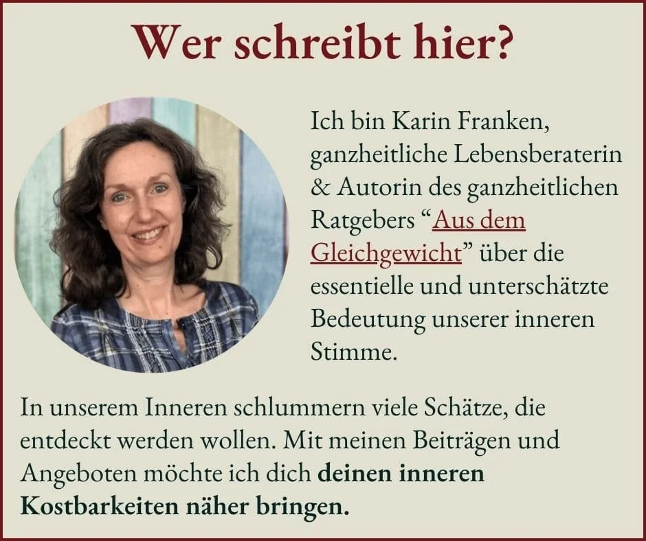 Blog Karin Franken: Wer schreibt hier?