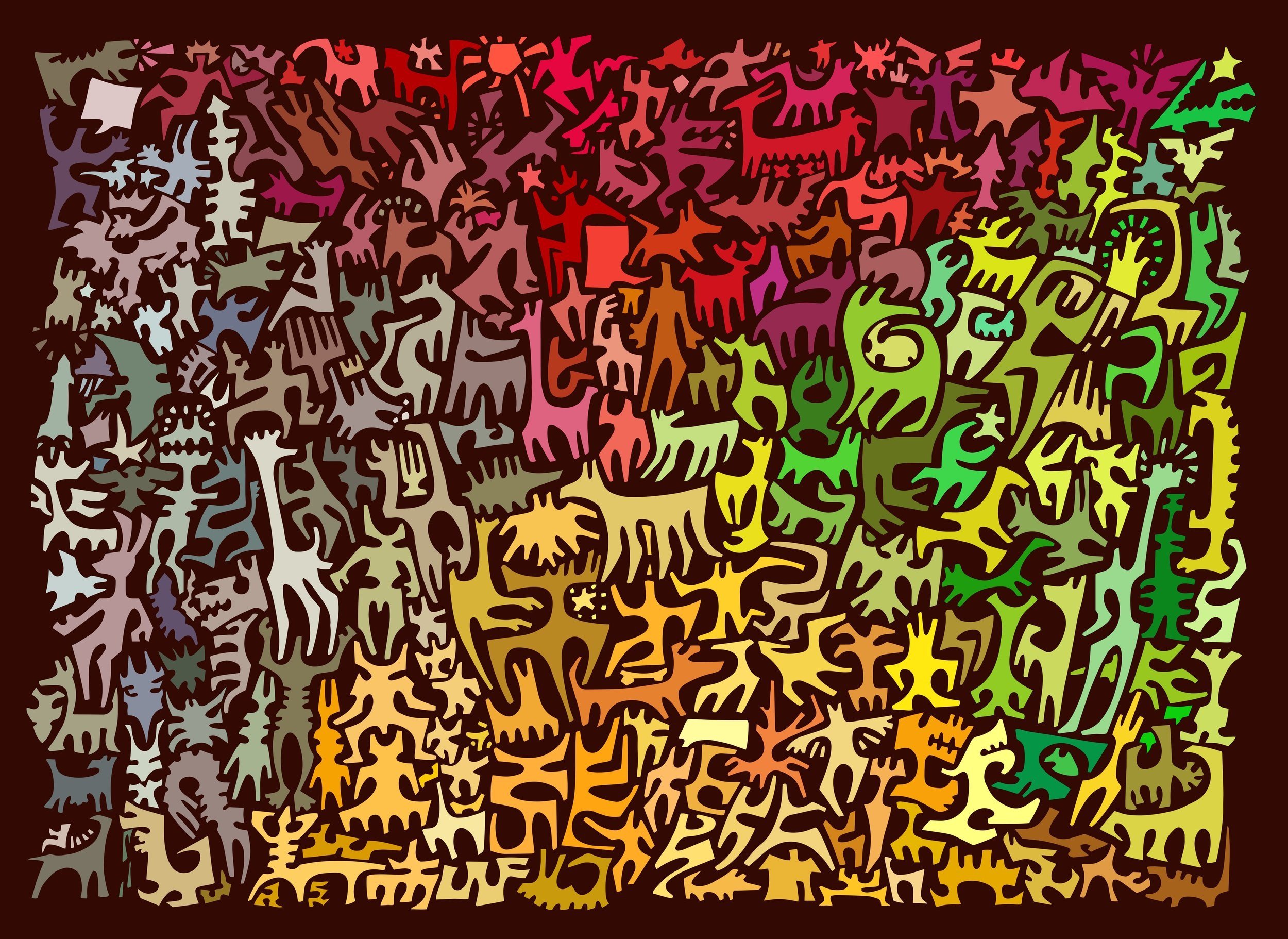 Felix Braun. Divided we stand. Giclee edition. Signed and numbered.. Bristol art. Bristol street art. Signed edition. Fine art print.