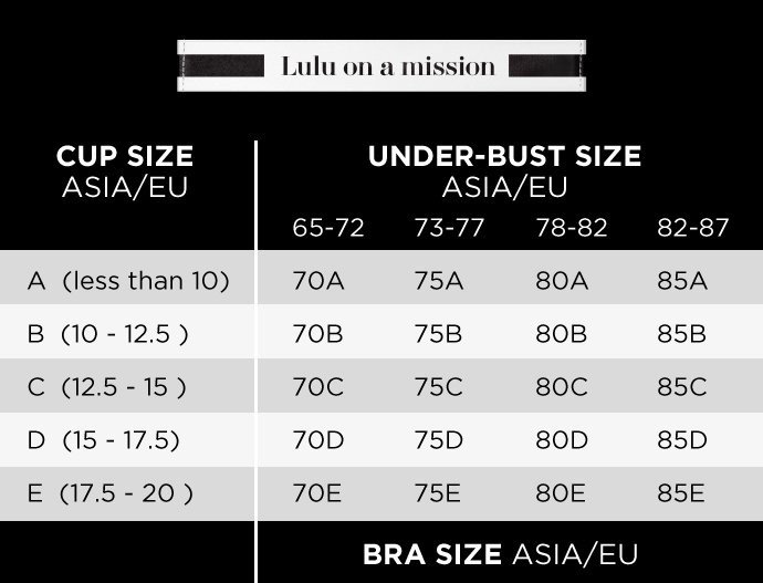 Size Guide — Lulu on a mission