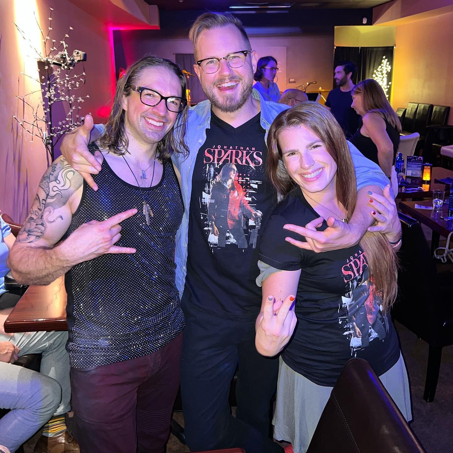 I am nothing without my fans! Thank you all for all your support, and for buying merch and proudly wearing my face! 😂🤘🏻

Speaking of merch, we&rsquo;ve got some awesome Jonathan Sparks t-shirts in women&rsquo;s and men&rsquo;s sizes available for 