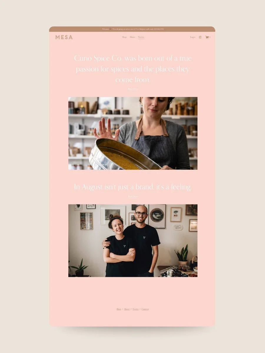 MESA — website