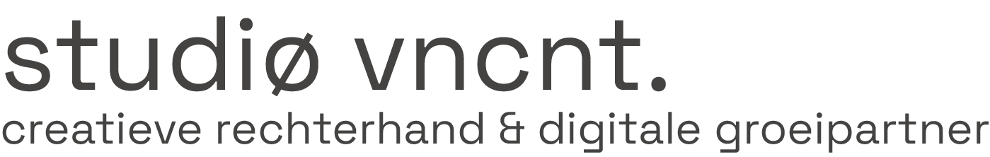 studiø vncnt. &mdash; creatieve rechterhand &amp; digitale groeipartner