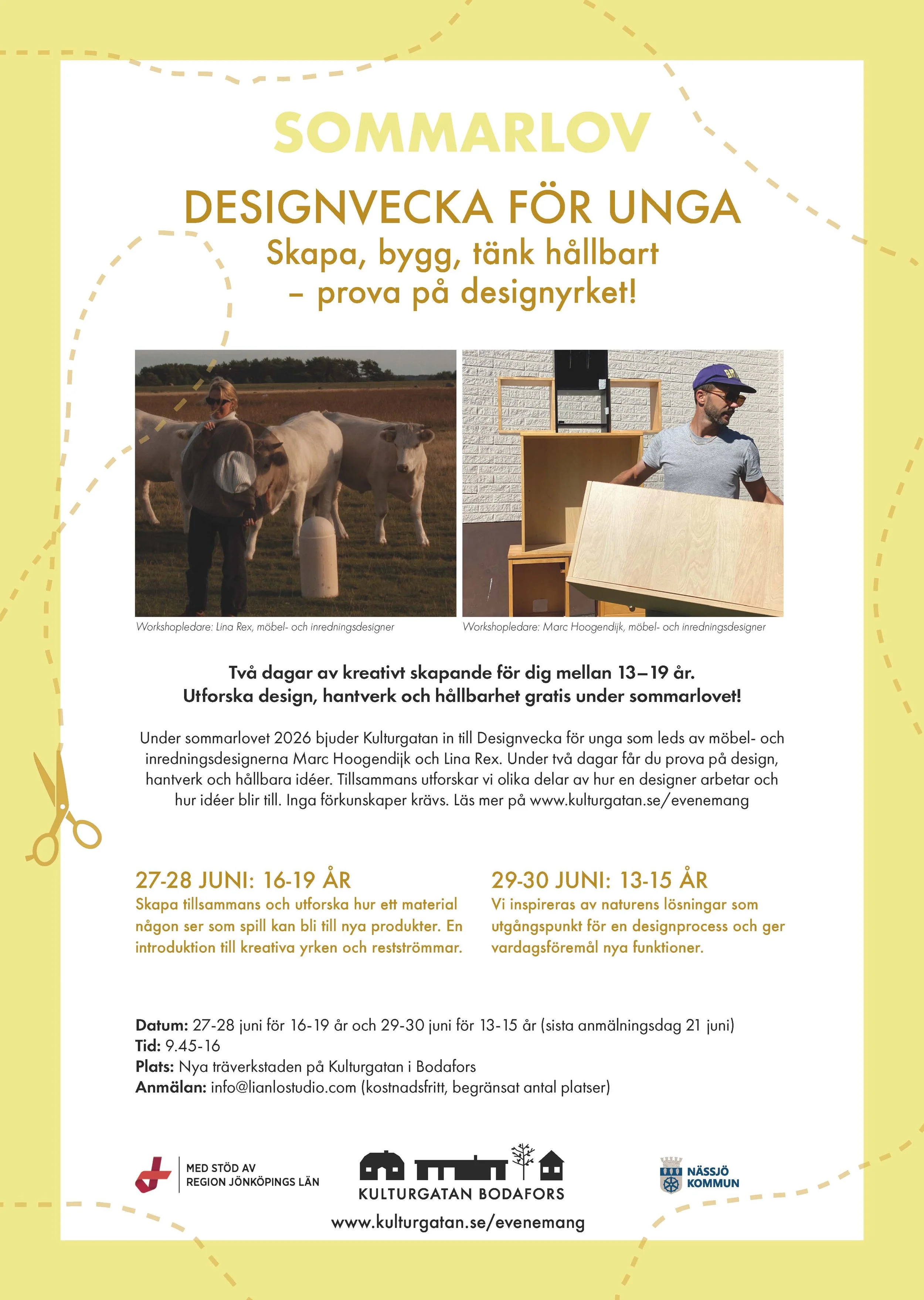 Sommarlov - Designvecka för unga