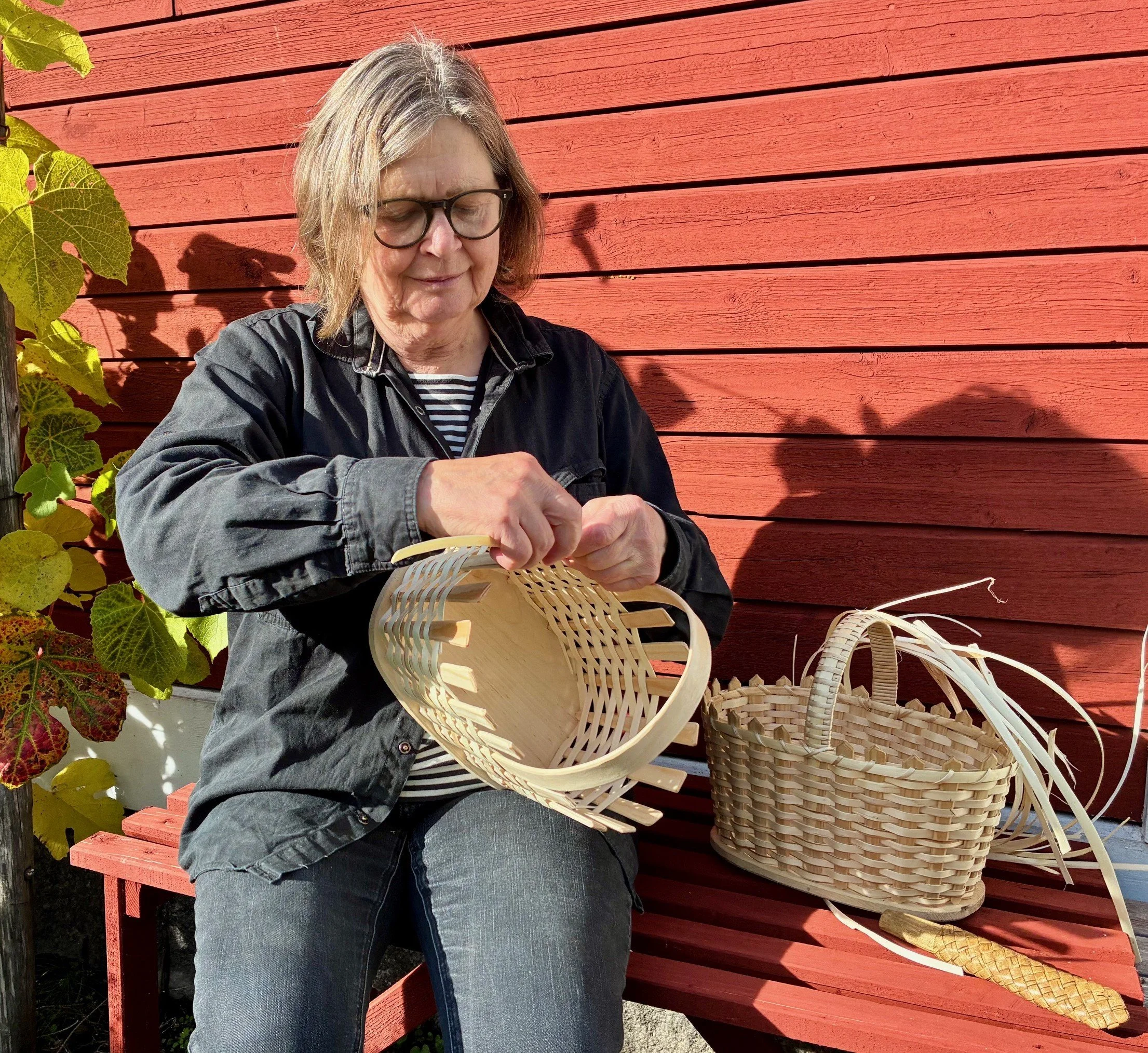 Tvådagarskurs: Tillverka en träbottenkorg