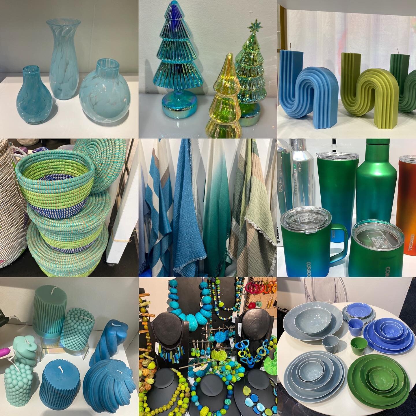 With a focus on the world&rsquo;s waters, our &ldquo;Oceanic&rdquo; trend was evident at both @shoppeobject and at @ny_now 
.
.
#whatsnext #onthemove #globaltrendambassador #color #colorpalette #oceanic #focusonwater #bluegreen #aquaticinspirations #