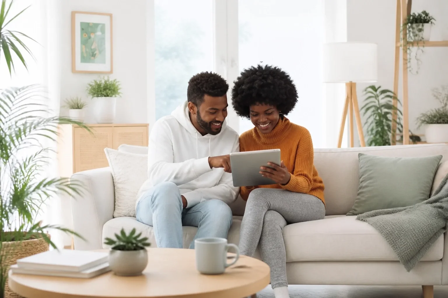 Homeowners reviewing insurance coverage after installing a new roof
