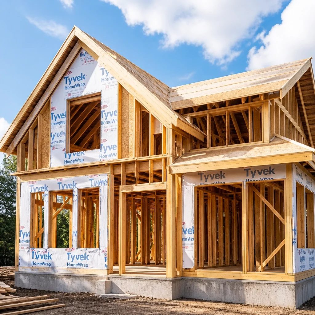 New home construction illustrating rising replacement and rebuild costs in Ohio