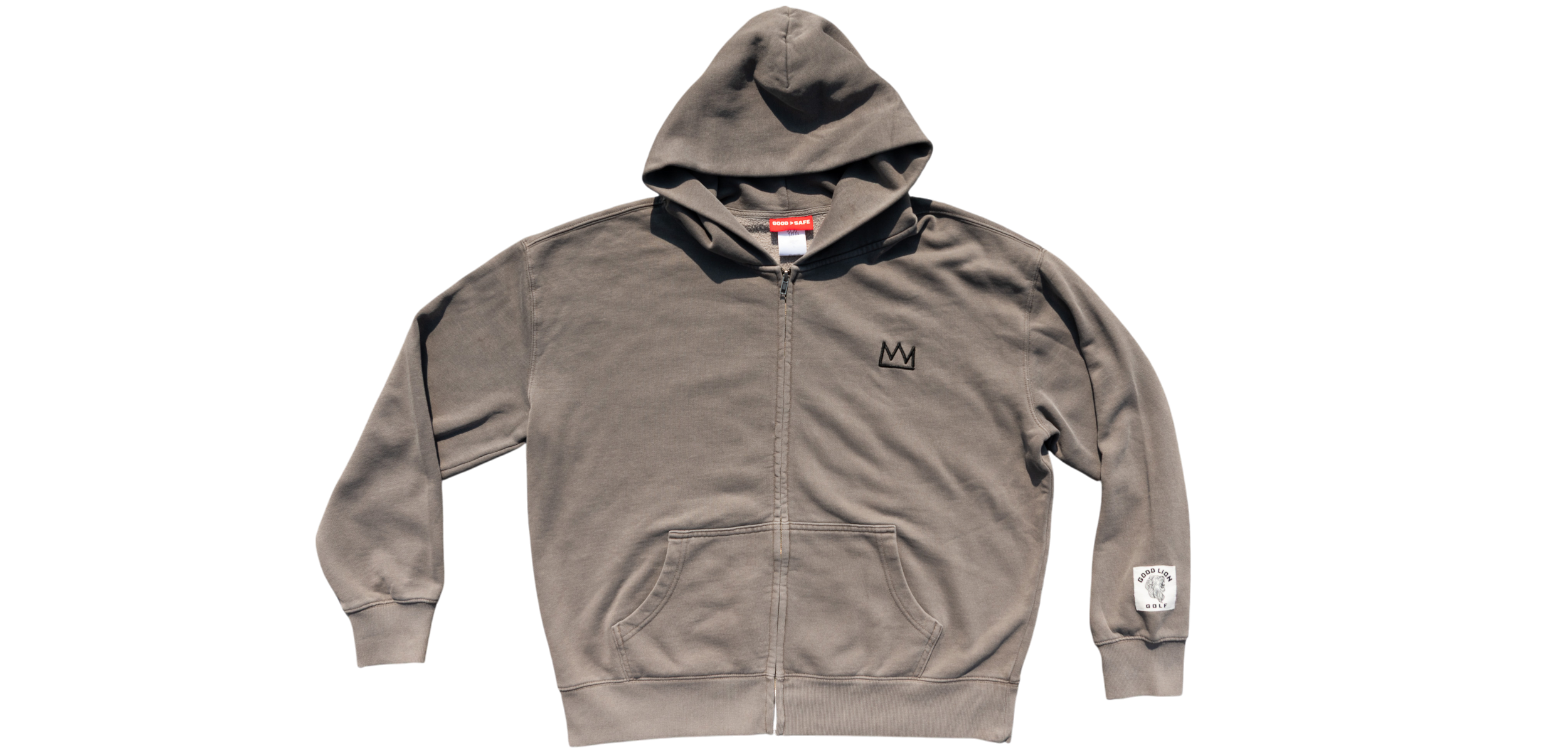 BOBBI CROWN Zip Hoodie