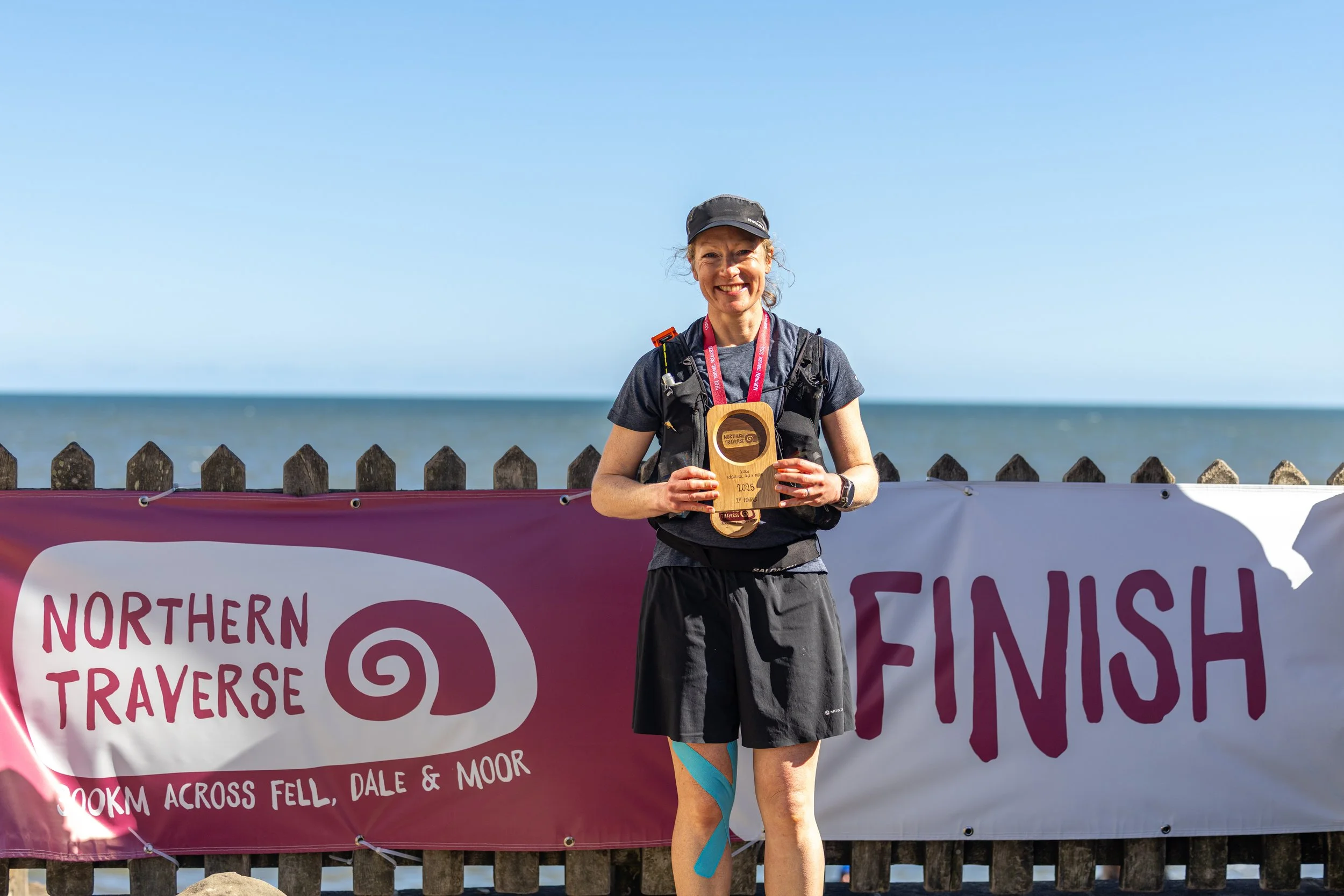 Fiona Horsfield our Northern Traverse first woman home