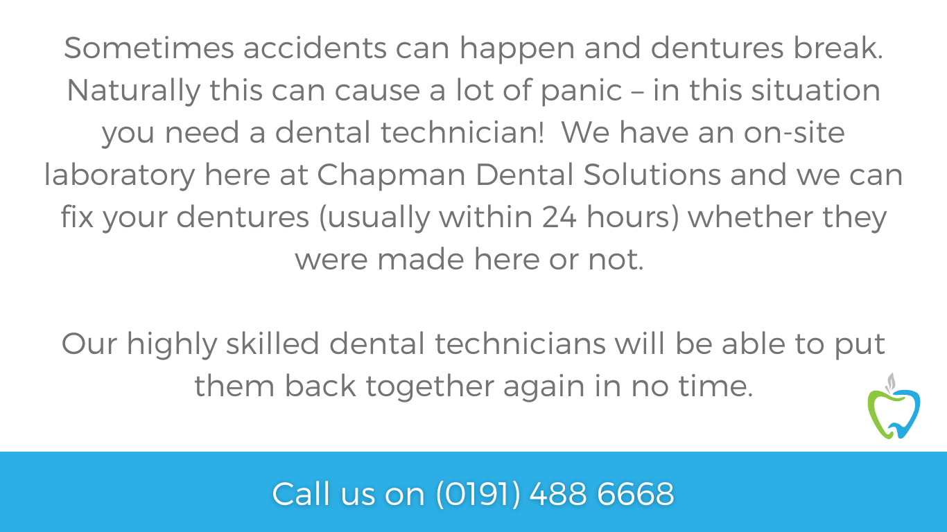 Denture Repairs — Chapman Dental Solutions