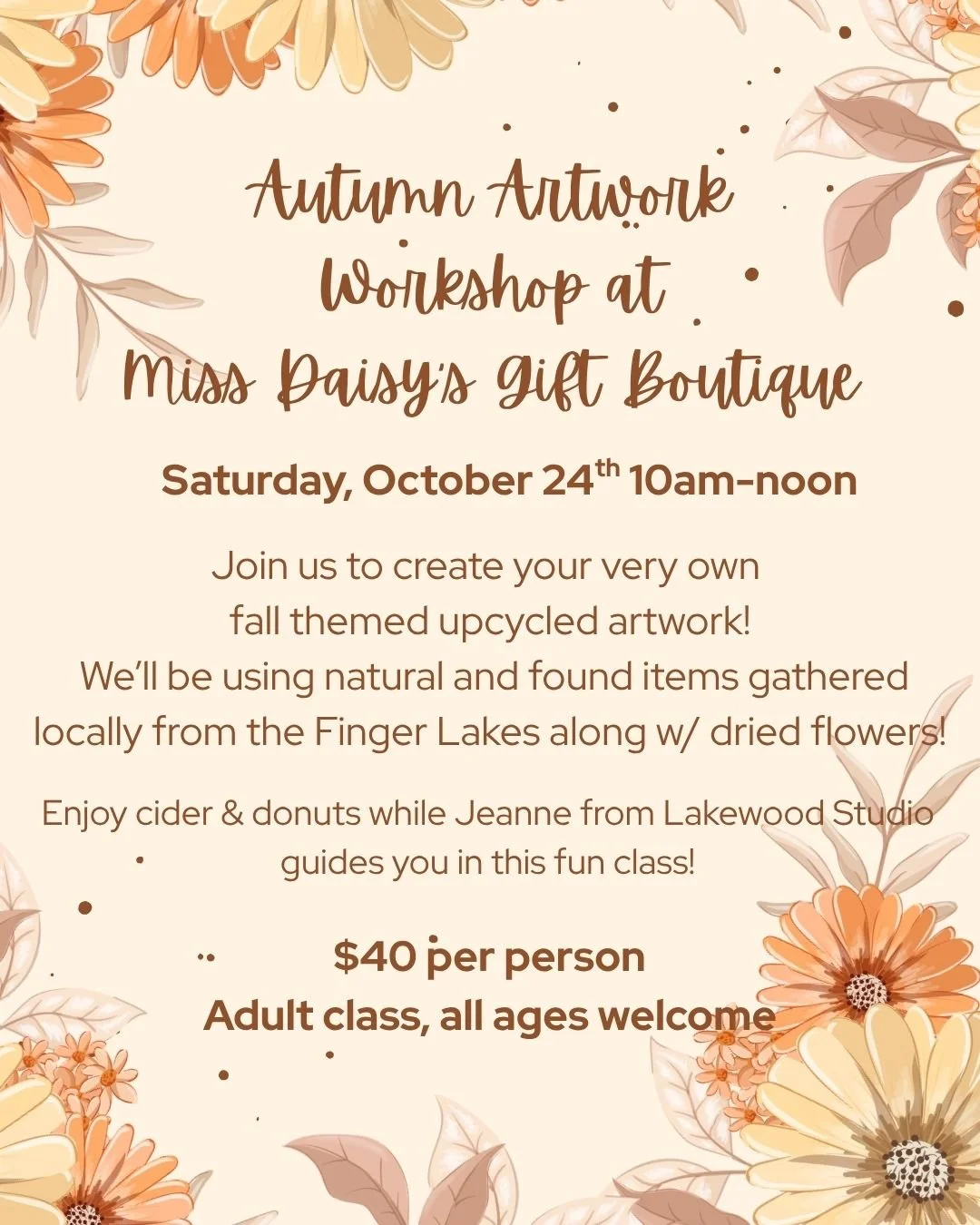 Autumn Art Workshop